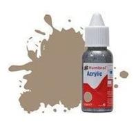 Peinture Humbrol Acrylic Dropper Bottle 14ml 72 Khaki Drill Matt - Humbrol G