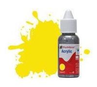 Peinture Humbrol Acrylic Dropper Bottle 14ml 99 Lemon - Matt - Humbrol G