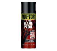 Peinture ignifuge Haute température Noir Mat 338ml Raptor