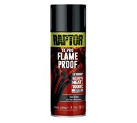 U-POL Raptor Flameproof | Résistant au feu | Résistant à la chaleur jusqu'à 1000 °C | Spray de peinture thermique | Protection pour pot d'échappement, moteur et collecteur d'échappement de la rouille