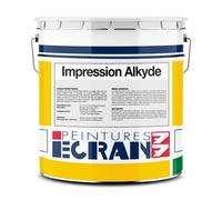 Peinture impression professionnelle, opacifiante, sans odeur, fixante et régulatrice d'absorption 15 litres Blanc