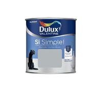 Peinture intérieure Dulux Valentine Si Simple! Le Gris moyen - Satiné 0,5 L