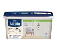 Peinture Intérieure - Gris Hanoi - Satiné - Monocouche - 2,5L - Ripolin