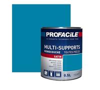 Peinture intérieure multi-supports, PROFACILE 0.5 litre Bleu Acapulco