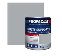 PROFACILE Peinture intérieure multi-supports, satin, murs, plafonds, boiseries, radiateurs, sans odeur, plusieurs teintes 0.5 litre