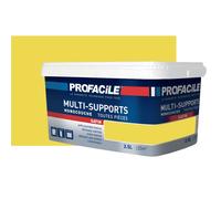 Peinture intérieure multi-supports, PROFACILE 2.5 litres Jaune de Cobalt