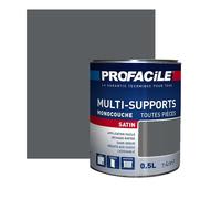 Peinture intérieure multi-supports, satin, murs, plafonds, boiseries, radiateurs, sans odeur 0.5 litre Polaire