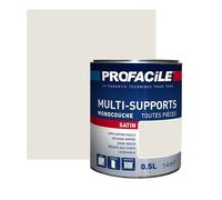Peinture intérieure multi-supports, satin, murs, plafonds, boiseries, radiateurs, sans odeur 0.5 litre Talc