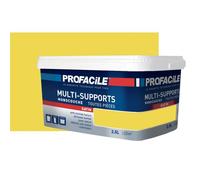 Peinture intérieure multi-supports, satin, murs, plafonds, boiseries, radiateurs, sans odeur 2.5 litres Citron