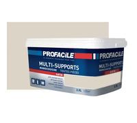 Peinture intérieure multi-supports, satin, murs, plafonds, boiseries, radiateurs, sans odeur 2.5 litres Coton