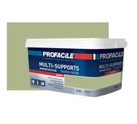 Peinture intérieure multi-supports, satin, murs, plafonds, boiseries, radiateurs, sans odeur 2.5 litres Vert olive