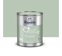 Peinture intérieure multisupport Ripolin O'pur vert palatino satin velouté 2L