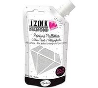 Peinture Izink Diamond 24 carats argent 80ml NA