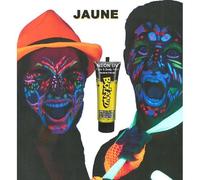 Peinture jaune fluo UV pour corps et visage - Boland - 10 ml - Adulte - Mixte