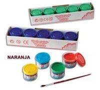 Peinture JOVI Boîte 5 Pots 35 ml Orange Orange G