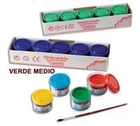 Peinture JOVI Boîte 5 Pots 35 ml Vert moyen Vert G
