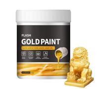 Peinture La Feuille D'or - Sleek High-performance, Ergonomic, Dorée Pour L'artisanat, Qui Ne Se Décolore, Pas 300 G Fournitures D'art | Multipurpose Outdoor Indoor Utility Functional