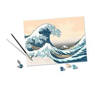 Peinture - La Grande Vague - Art Collection CreArt Ravensburger Bleu 30x40 cm