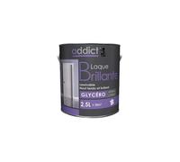 Peinture laque - Addict - ADD111328 - 2,5 L - Brillant - Multi-couches - Blanc