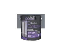Peinture laque - Addict - ADD111350 - 2,5 L - Gris minéral - Brillant multicouche