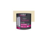 Peinture laque - Addict - ADD111359 - Satiné - 0,5 L - Blanc cassé