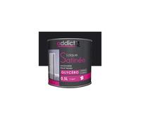 Peinture laque - Addict - ADD111387 - Satiné - 0,5 L - Multi-couches - Noir
