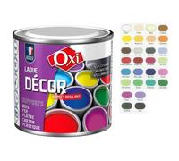 Peinture laque décoration multi supports intérieur extérieur 60ML OXI couleurs aux choix