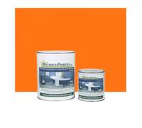 Peinture laque époxy Salle de Bain - Orange RAL 2003 - MATPRO 10 kg