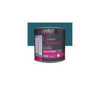 Peinture laque multicouche Satinée 0,5 L - Bleu pétrole - ADD113311 - Addict