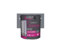 Peinture laque multicouche Satinée 2,5 L - Gris minéral - ADD111382 - Addict
