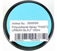Peinture lexan Absima 3500009 bleu Urman 150 ml
