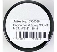 Peinture lexan Absima 3500038 blanc métallique 150 ml