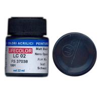 Peinture LifeColor LC02 basic matt black