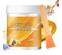 Peinture Liquide Feuille D'Or À Base d'Eau Séchage Rapide Pigment Riche en