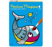 Peinture Magique À L'eau - Les Animaux De La Mer, Avec Un Pinceau