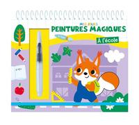 Peinture magique À l'école ne - Atelier Cloro - 1 2 3 Soleil - cartonné - Document jeunesse