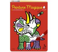 Peinture magique dinosaures - Corinne Lemerle - Lito - cartonné - Document jeunesse