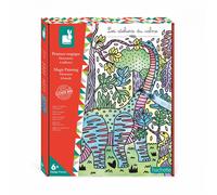 Peinture magique dinosaures multicolore TU