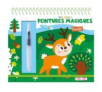 Atelier Cloro – Mes jolies peintures magiques - forêt ne – Avec 1 pinceau – Cartonné