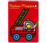 Peinture magique les vehicules - Corinne Lemerle - Lito - Boîte ou accessoire - Document jeunesse dès 3 ans