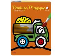 Peinture magique les vehicules - Marie-Hélène Grégoire - Lito - cartonné - Document jeunesse