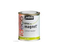 Pébéo Peinture Base Magnétique 28659 – Tous supports – Pot métal 250 ml – Gris