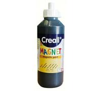 Peinture magnétique - CREALL - 250 ml - Noir - Mat