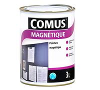 PEINTURE MAGNÉTIQUE Gris 0.5L - Peinture pour la création de tableaux magnétiques - COMUS