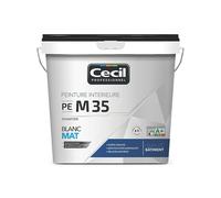 Peinture mat Cecil Professionnel PE M35 blanc 5L