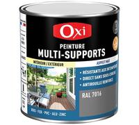 Peinture Mate Multi-supports 0.5 L Top 3+ - Gris Anthracite