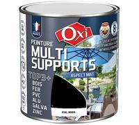 Peinture Mate Multi-supports 0.5 L Top 3+ - Noir