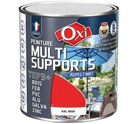 Peinture Mate Multi-supports 0.5 L Top 3+ - Rouge Vif