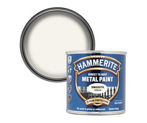 Peinture métal Lisse 5122058 HM - 250 ML - Crème - Ici Hammerite