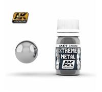 Peinture métallique extrême AK Interactive 30ml - Chrome